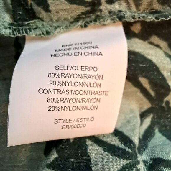 NWT Figueroa & Flower Tiered Peasant Boho Maxi Dress w Sash Size XL - Picture 11 of 11